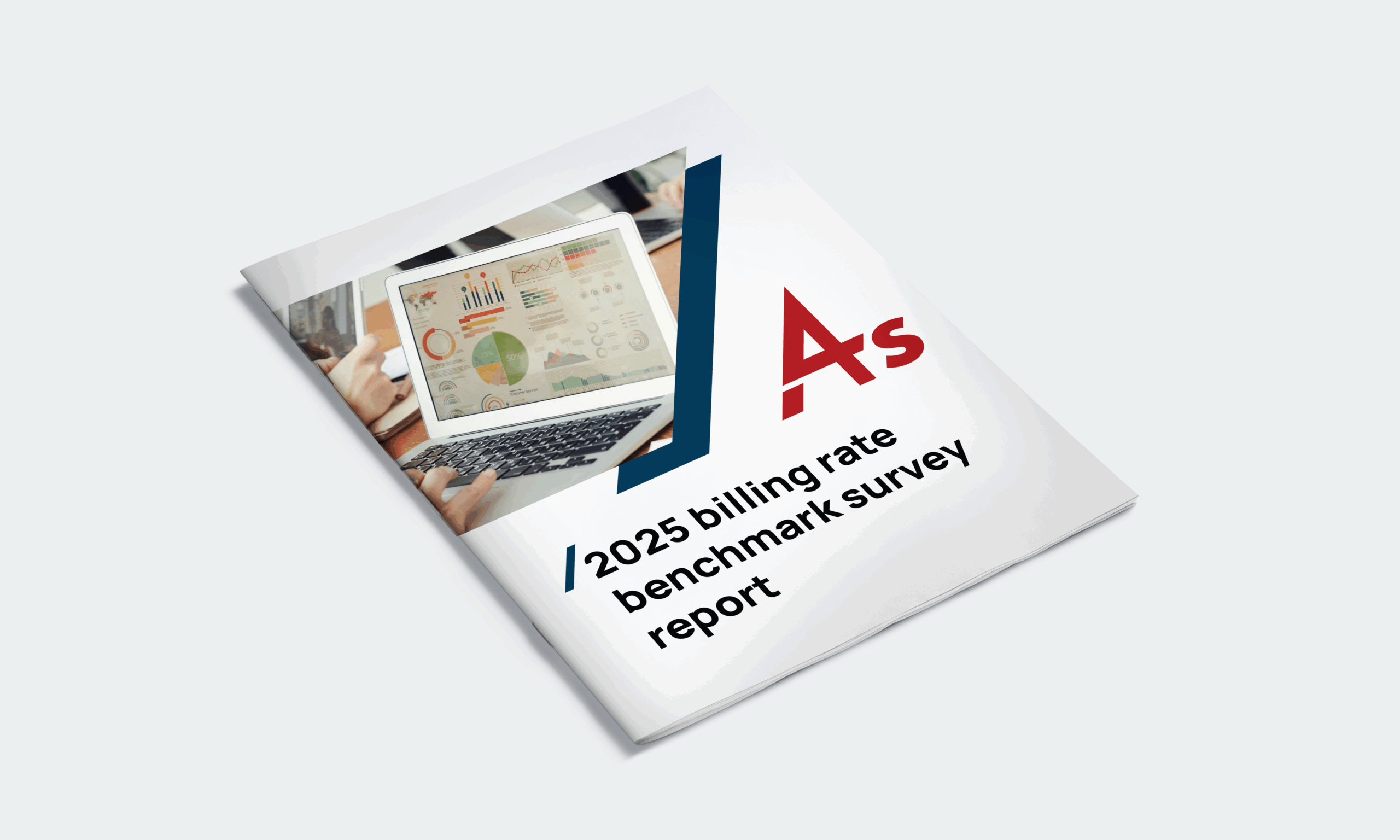 2025 Billing Rate Benchmark Survey Cover bkg