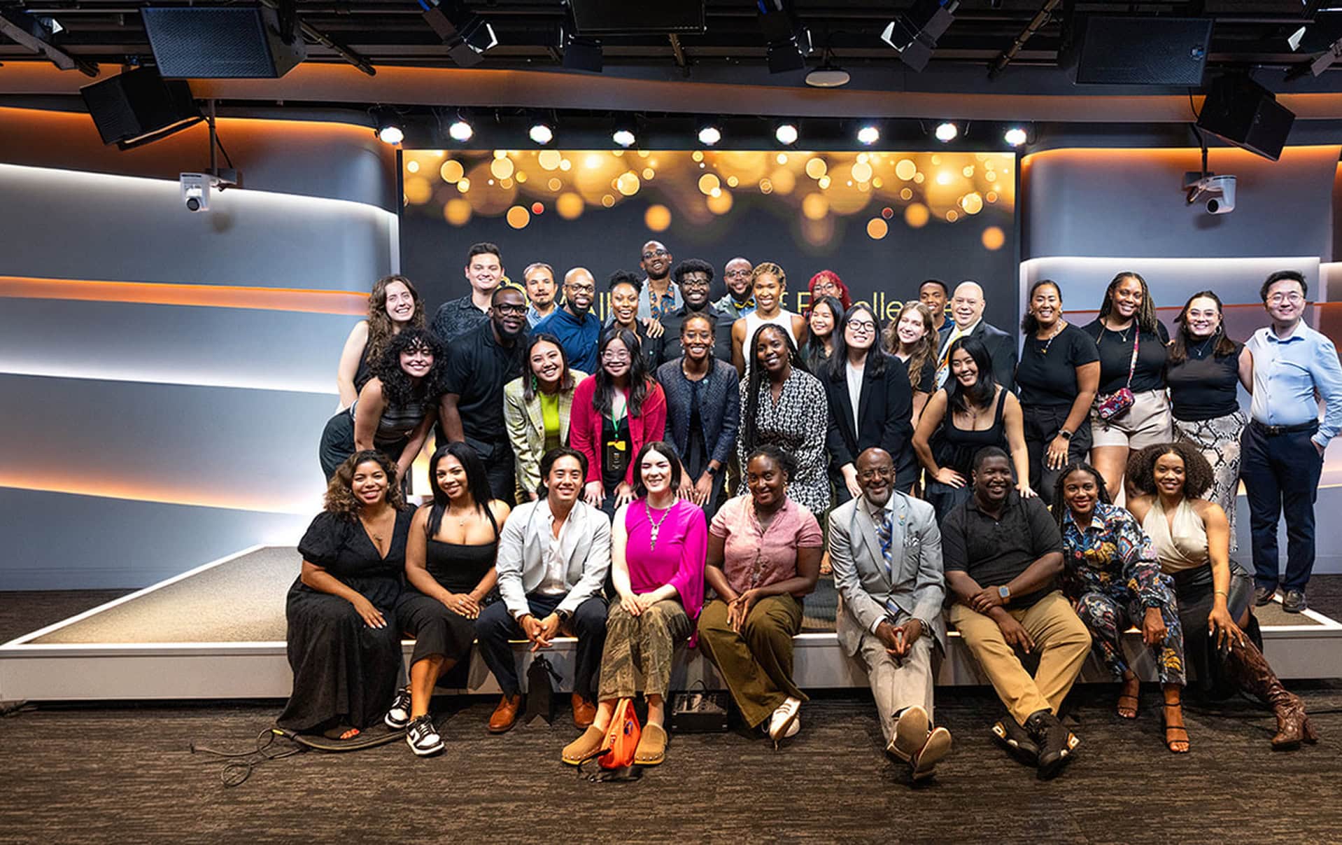 Group at foundation event